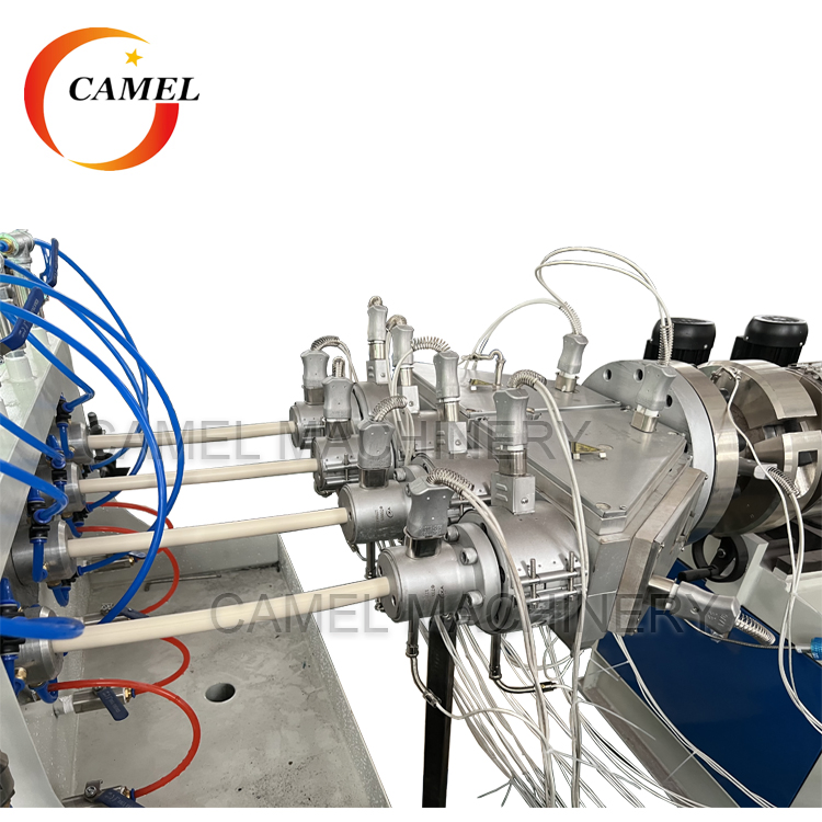 16-32mm Four Cavity Plastic Electric Pipe Extruding PVC Pipe Making Machine