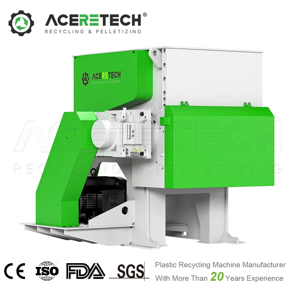 High-Efficiency HS1600 Single Shaft Shredder Machine for PVC/PE Pipes