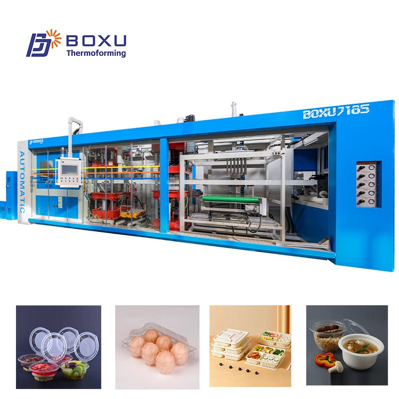 Positive-Negative Plastic Thermoforming Machine for Pharmaceuticals and Vitamins