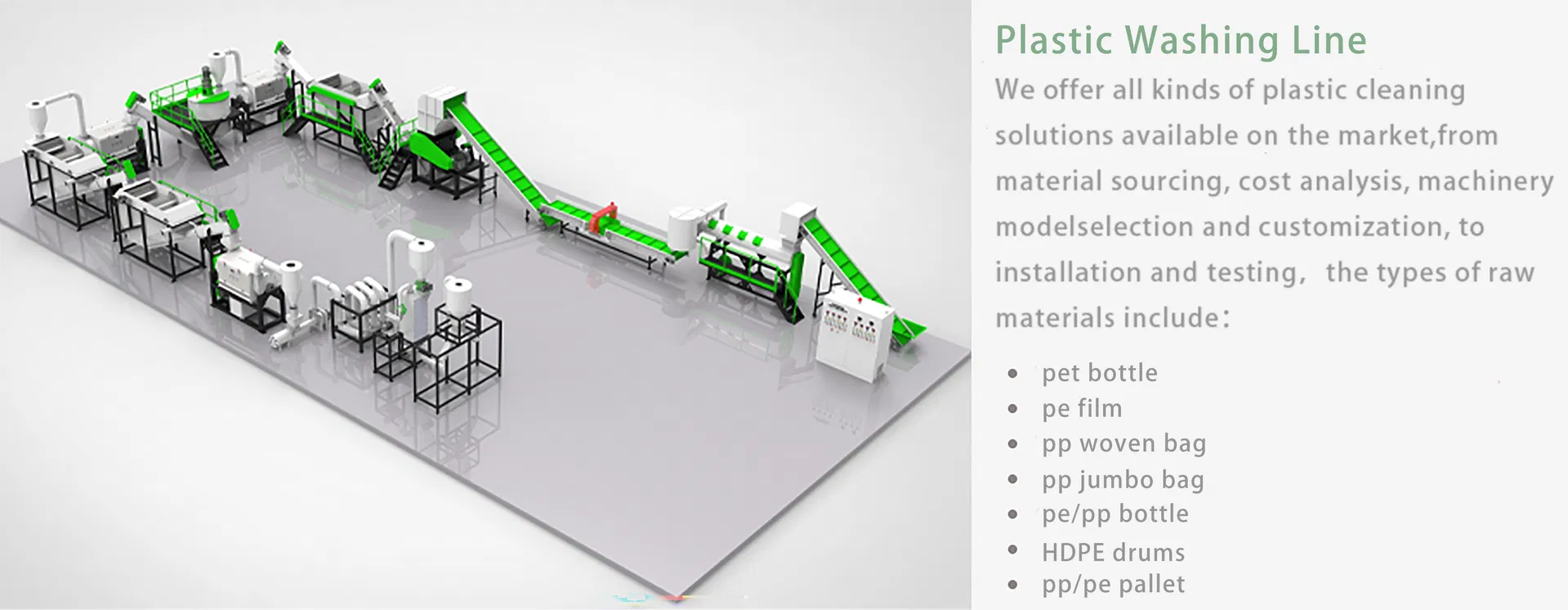 Recycling Machine Components