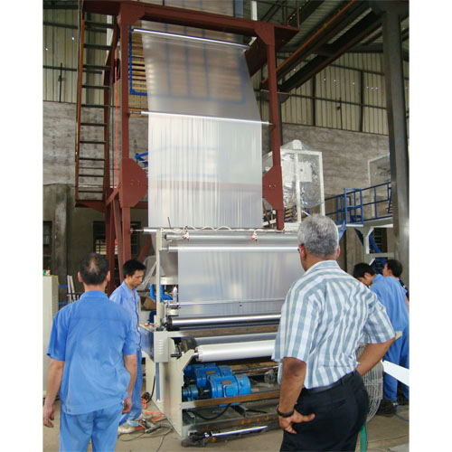 Rotary Die Head Double Winder High Speed Plastic Film Blowing Machine (SJ-85)