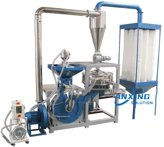 Machine testing for PE granules