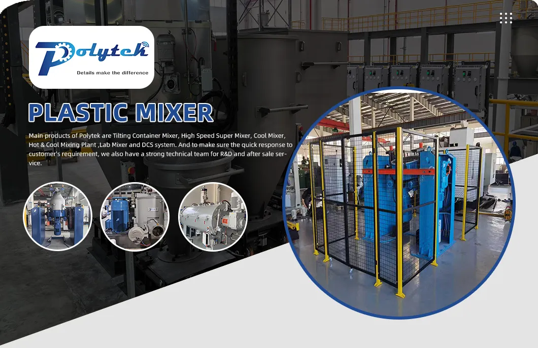 High Speed Super Plastic Turbo Mixer Machine