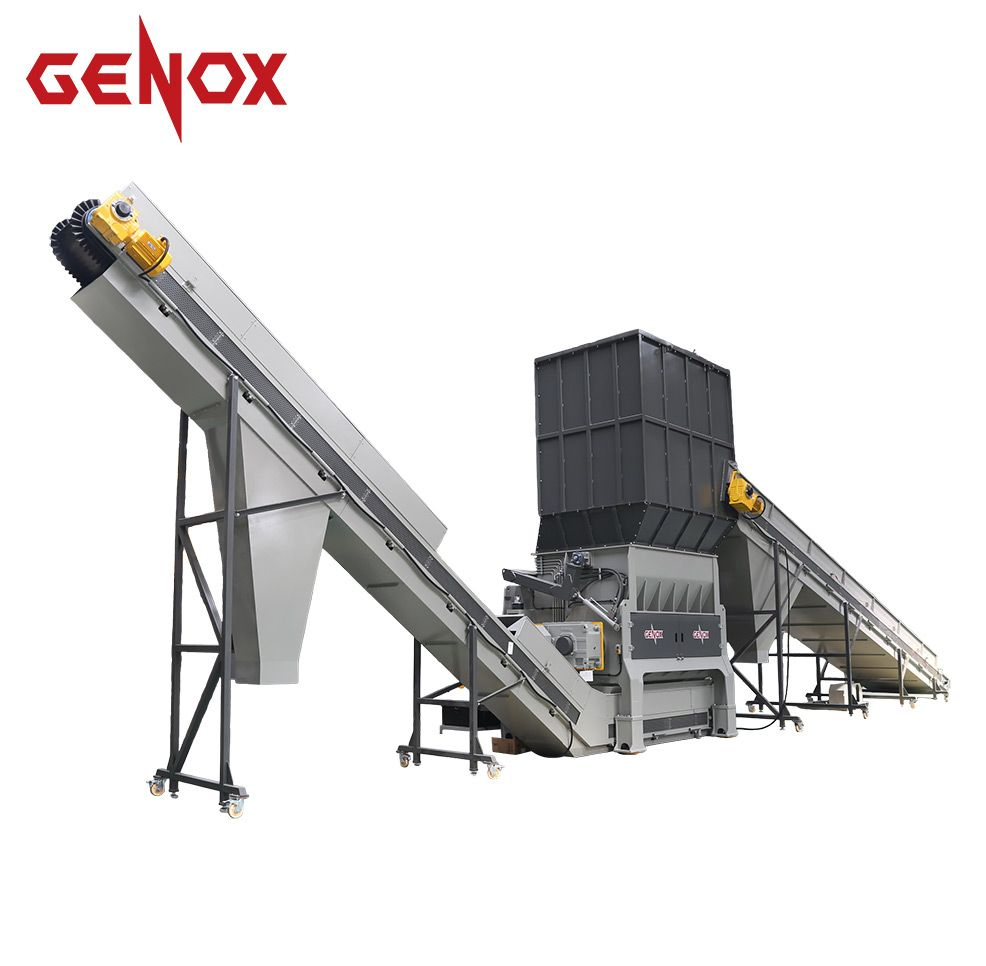 New Multi-Functional K2000 Shredder Machine for Hard Plastic Recycling