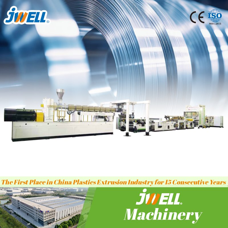Jwell Good Price PC/PMMA/GPPS/ABS/Acrylic Material Transparent Sheet/Board Making Machine/Plastic Extruder Extrusion Line