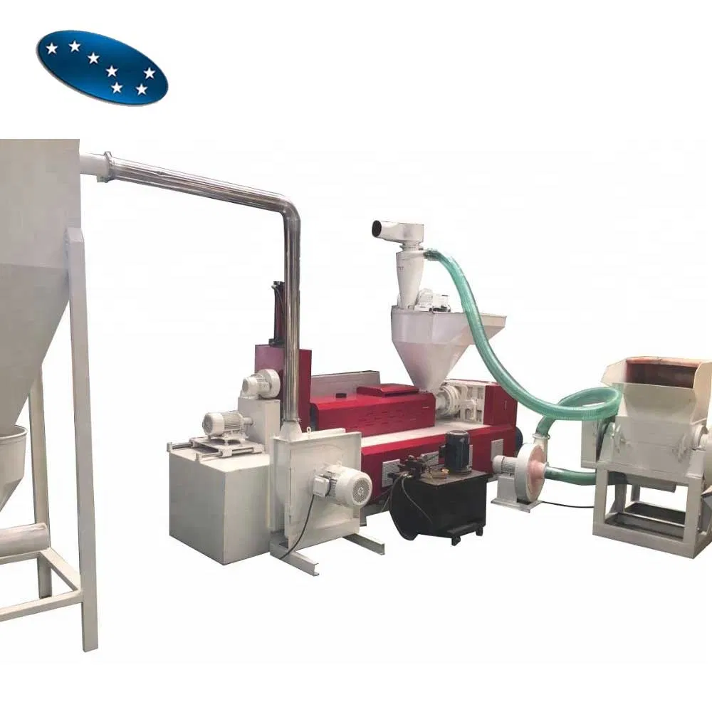 PP PE Plastic Film Compounding Pelletizing Machine