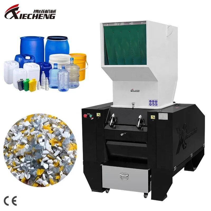 CE Plastic Scrap Granulator Waste Plastic Crusher Machine Recycling Plastic Bottle Crusher Machine