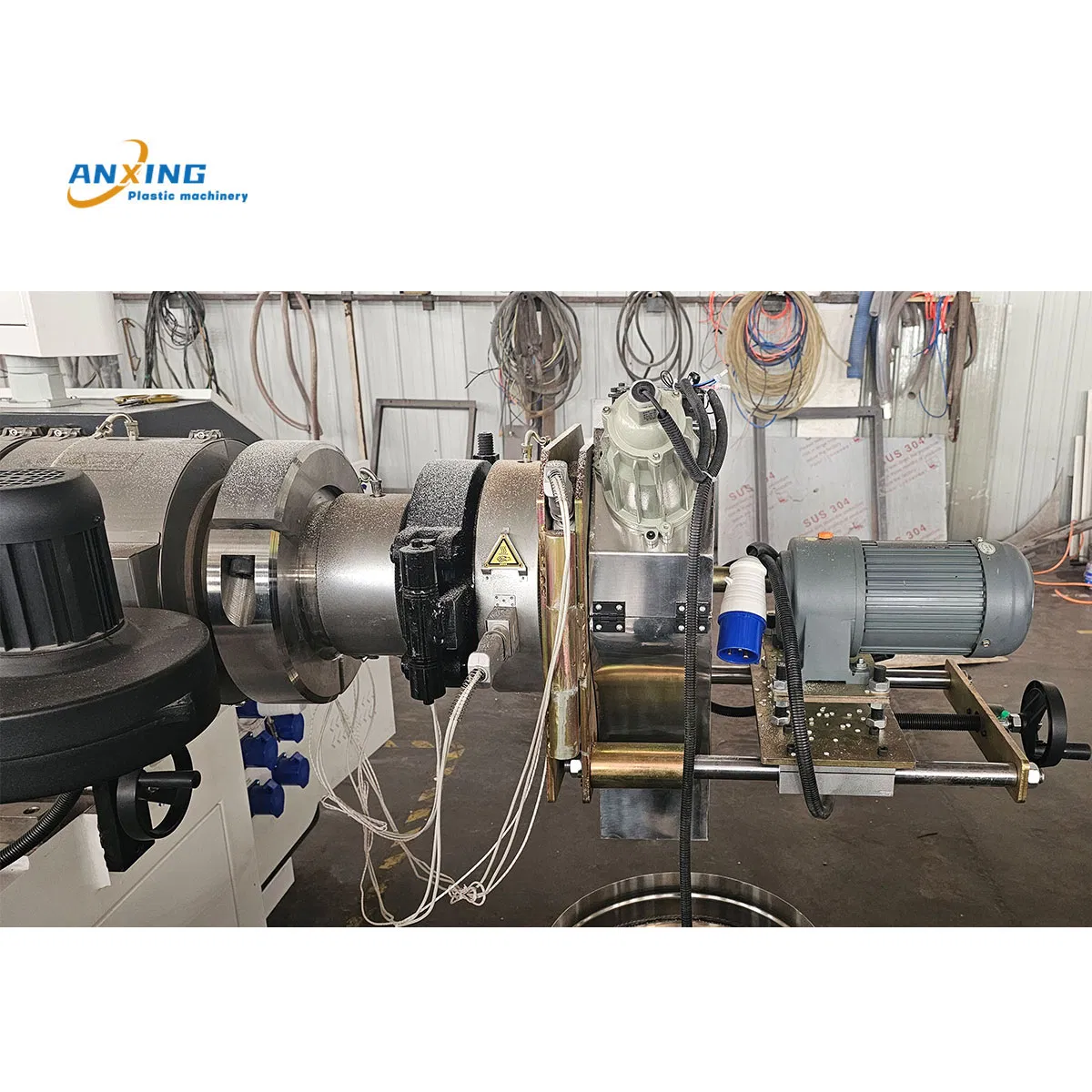 1ton/H 92/188 PVC Granules Making Machine Plastic Hard and Soft Pellets Extruder Machine PVC Granulating and Pelletizing Machine Manufacturing Plant