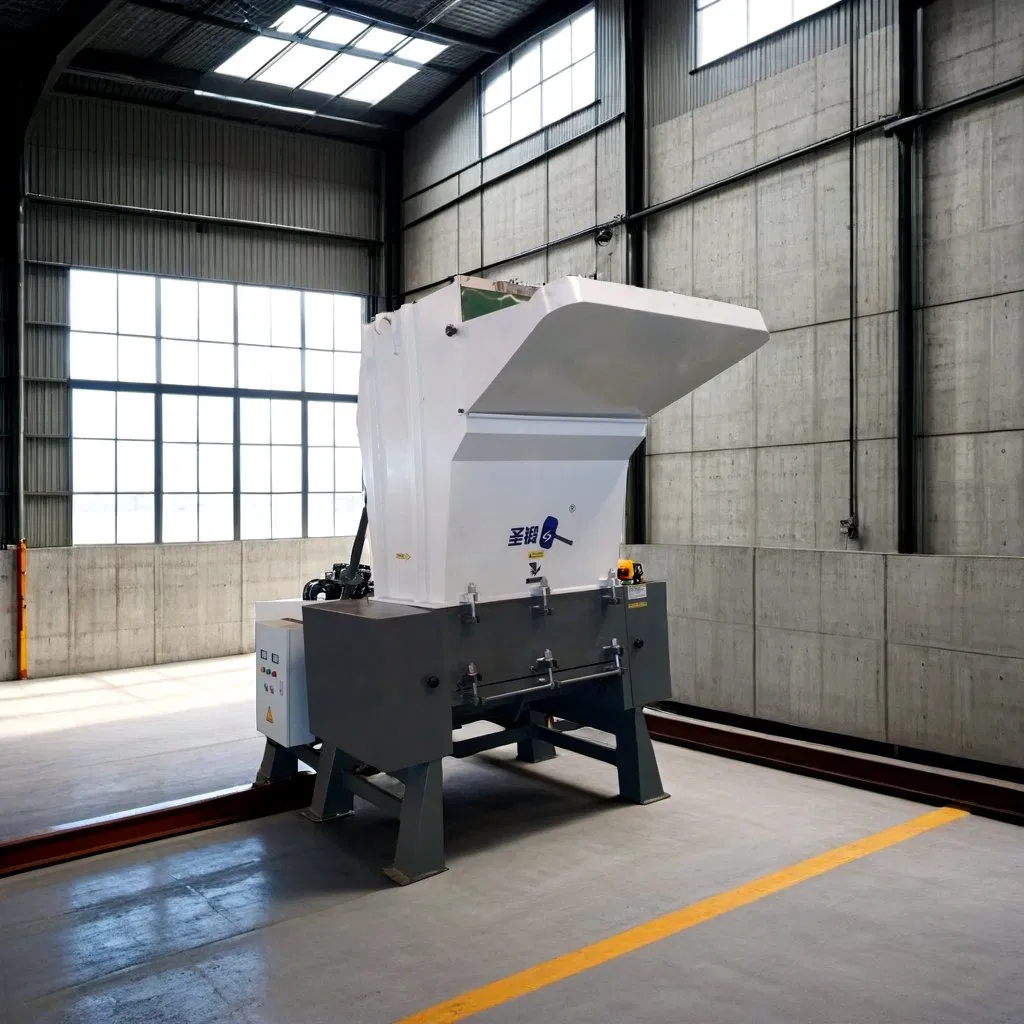 PVC Pipe Pet Bottles Hard Waste Plastic Recycling Crusher Machine