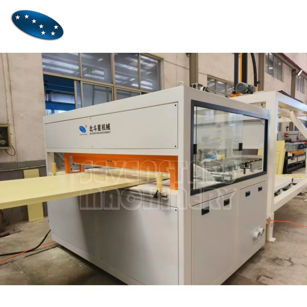 Sevenstars PVC WPC Profile Board Extruder Wood Plastic Composite Windows Door Frame/Fence Lamination