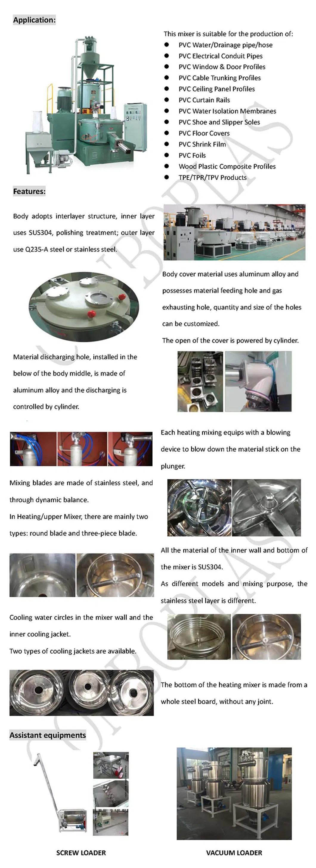 Vertical Mixer Detail