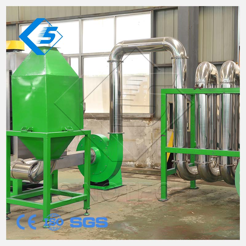 Sinotech Pet Bottle Recycling Washing Line Plastic Flakes Washing Drying Recycling Machine/Equipment Plastic Flakes Recycle Washing Machinery