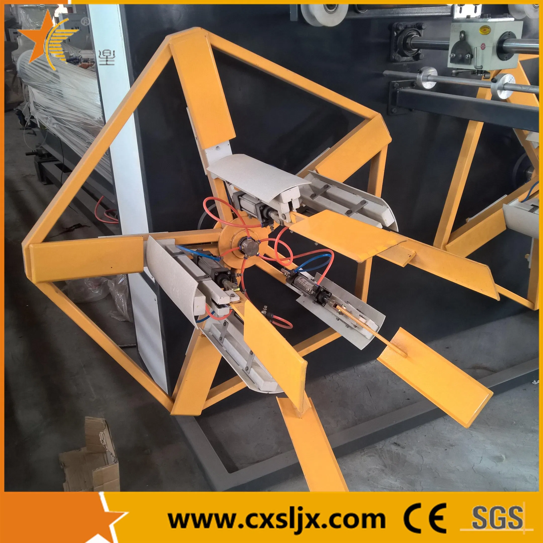 Plastic PVC HDPE LDPE PE Corrugated Pipe Winding Machine