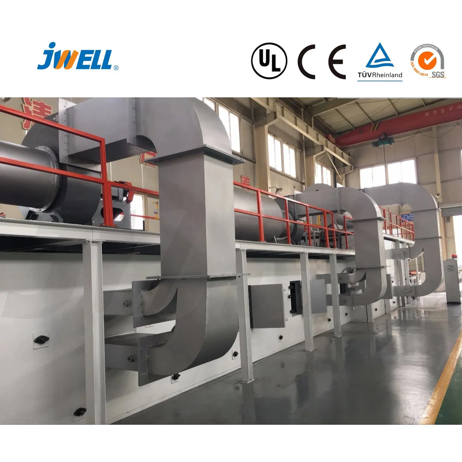 Jwell XPE Foaming Sheet/Plate/Panel/Board/Tray/Film Production Line Plastic Extrusion Machine