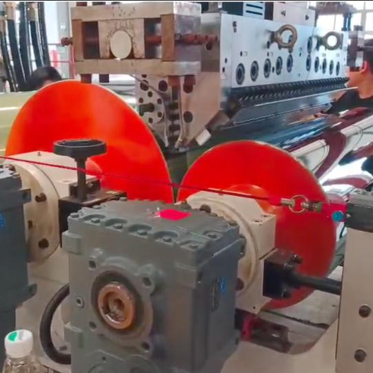 Pet PLA Single Screw Sheet Extruder Price for Plastic Disposable Cup Making