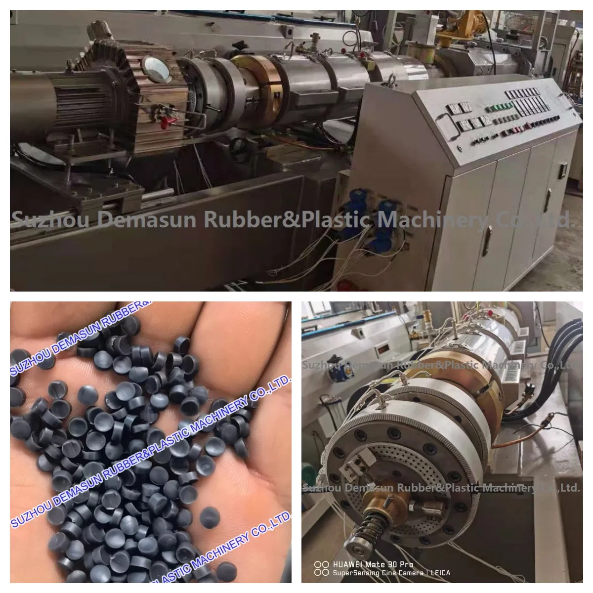 Durable LLDPE HDPE PVC Granule Production Machine Plastic Granule Making Machine Pelletizing Machine