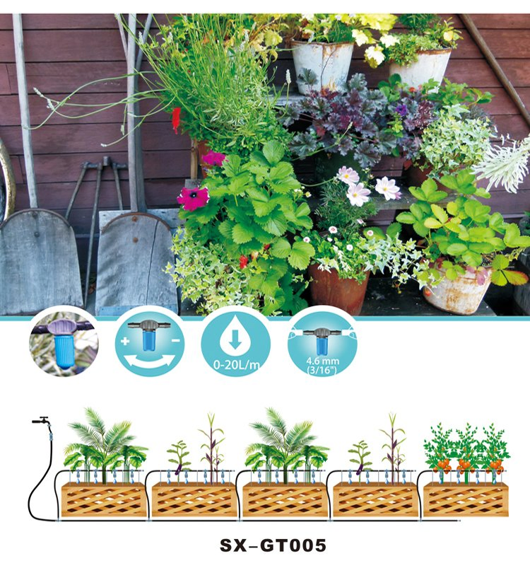 All-Season Plastic Sheet Seesa Color Box Greenhouse Cooling Irrigation System