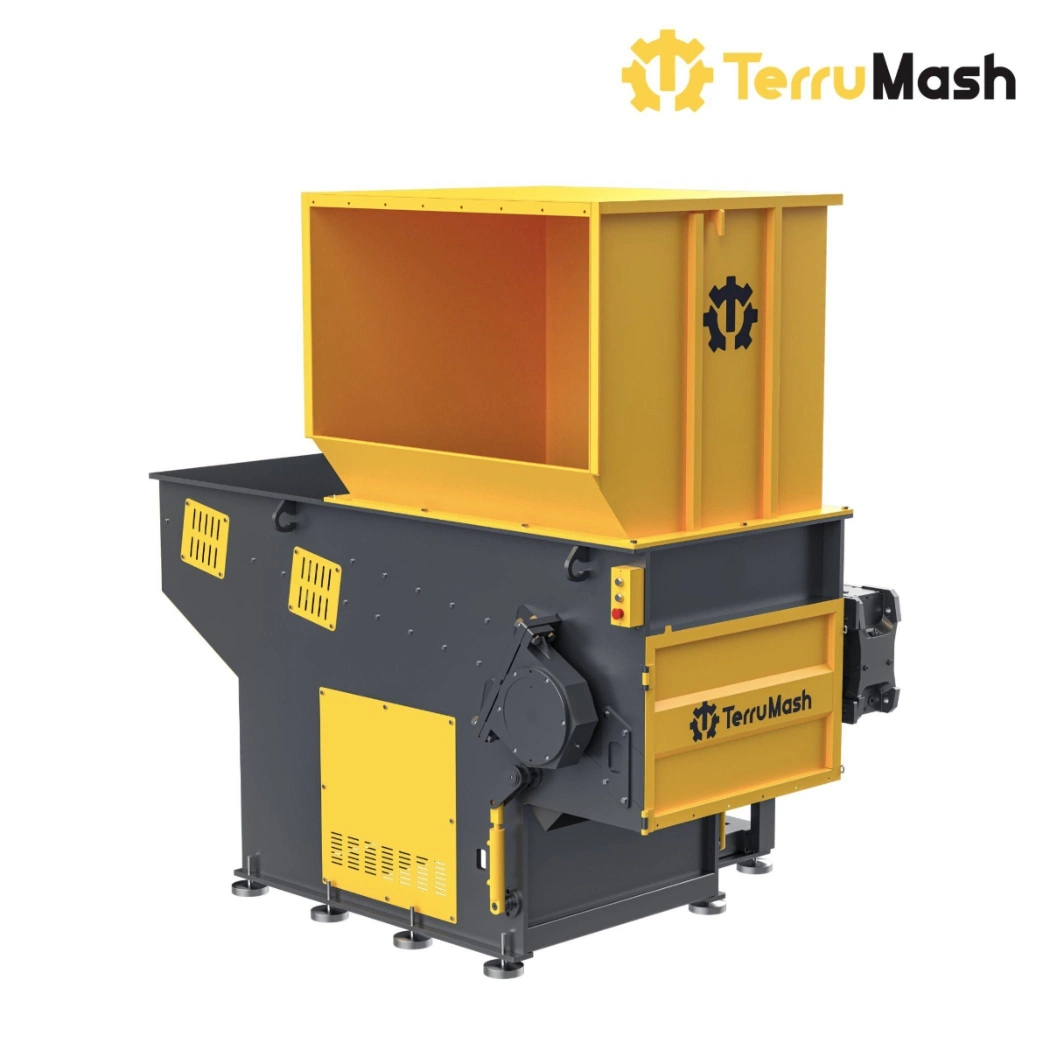 High-Capacity Industrial Plastic Shredder Machine for Plastic Wood Paper and Metal Can Recycling