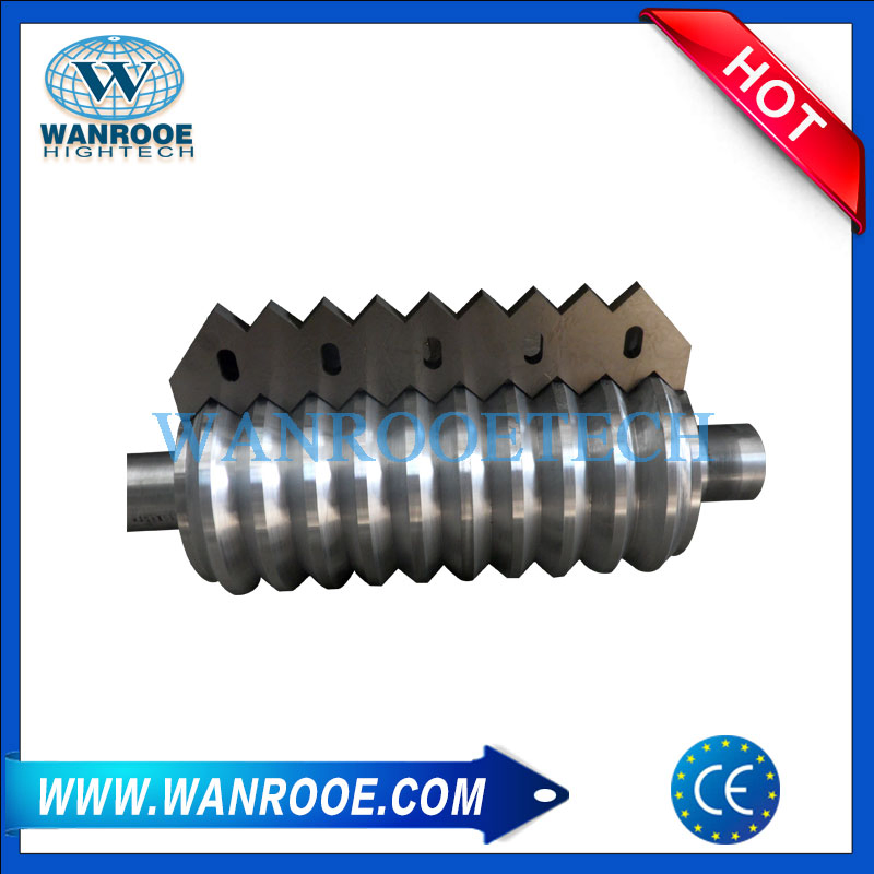 Plastic Hard Lumps and HDPE Pipe Single Shaft Shredder Crusher Machine