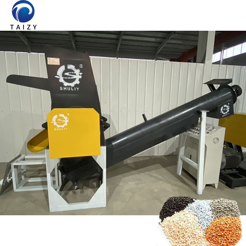 Plastic Bottle Crusher Pet Shredder Crushing Machine