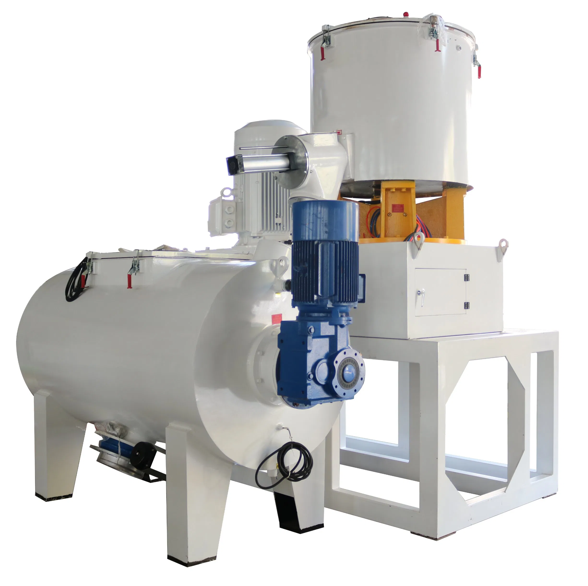 Plastic PVC Resin Vertical Compounding Heating Cooling Mixing Machine