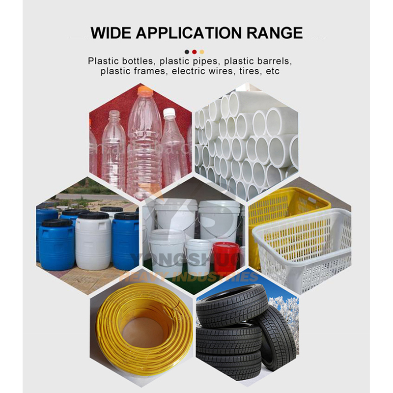 a Large Soft Plastic Noiseless Crusher Diesel Power Plastic Block Crusher Machine