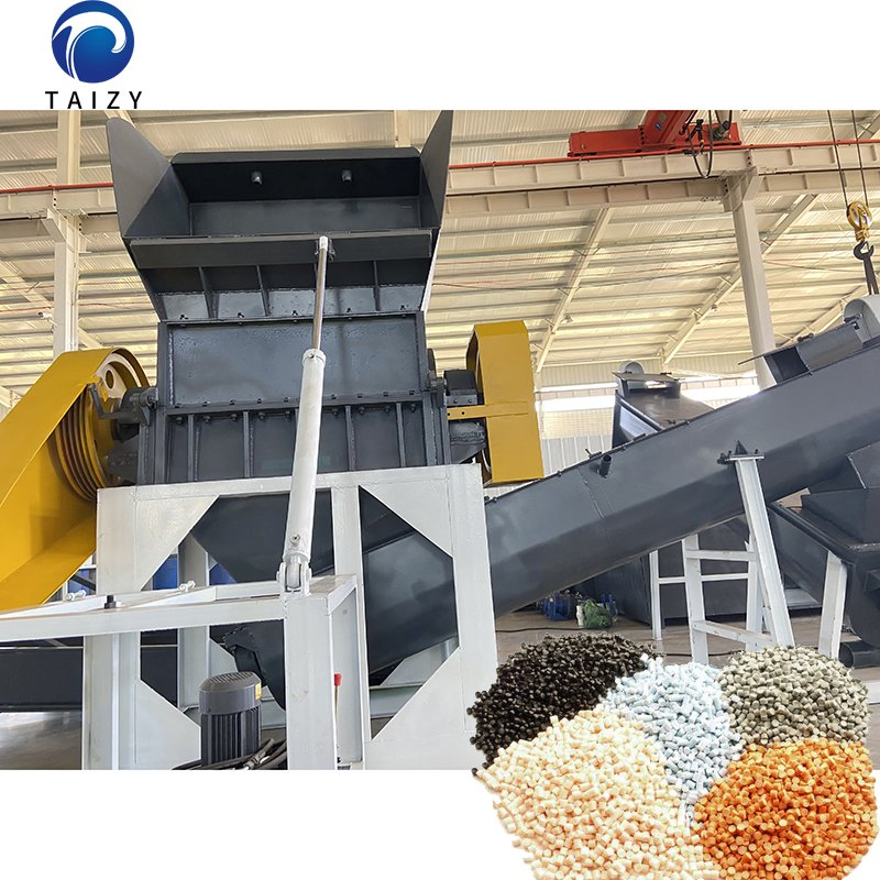 Plastic Bottle Crusher Pet Shredder Crushing Machine