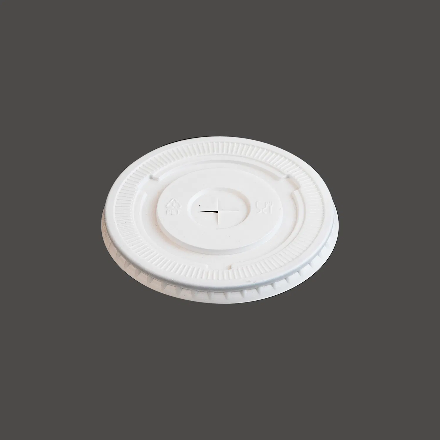 Automatic Pet Direct Drink Plastic Cup Lid Thermoforming Machine Container Disposable Coffee Cover Making Machine