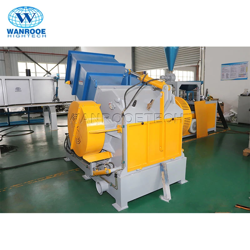 Plastic Pipe/ Plastic Bottle/ Bottle Cap Granulator Plastic Crusher Machine