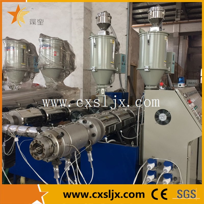 Plastic Machine HDPE/PP/PPR/PC/PVC Profile Single Screw Extruder