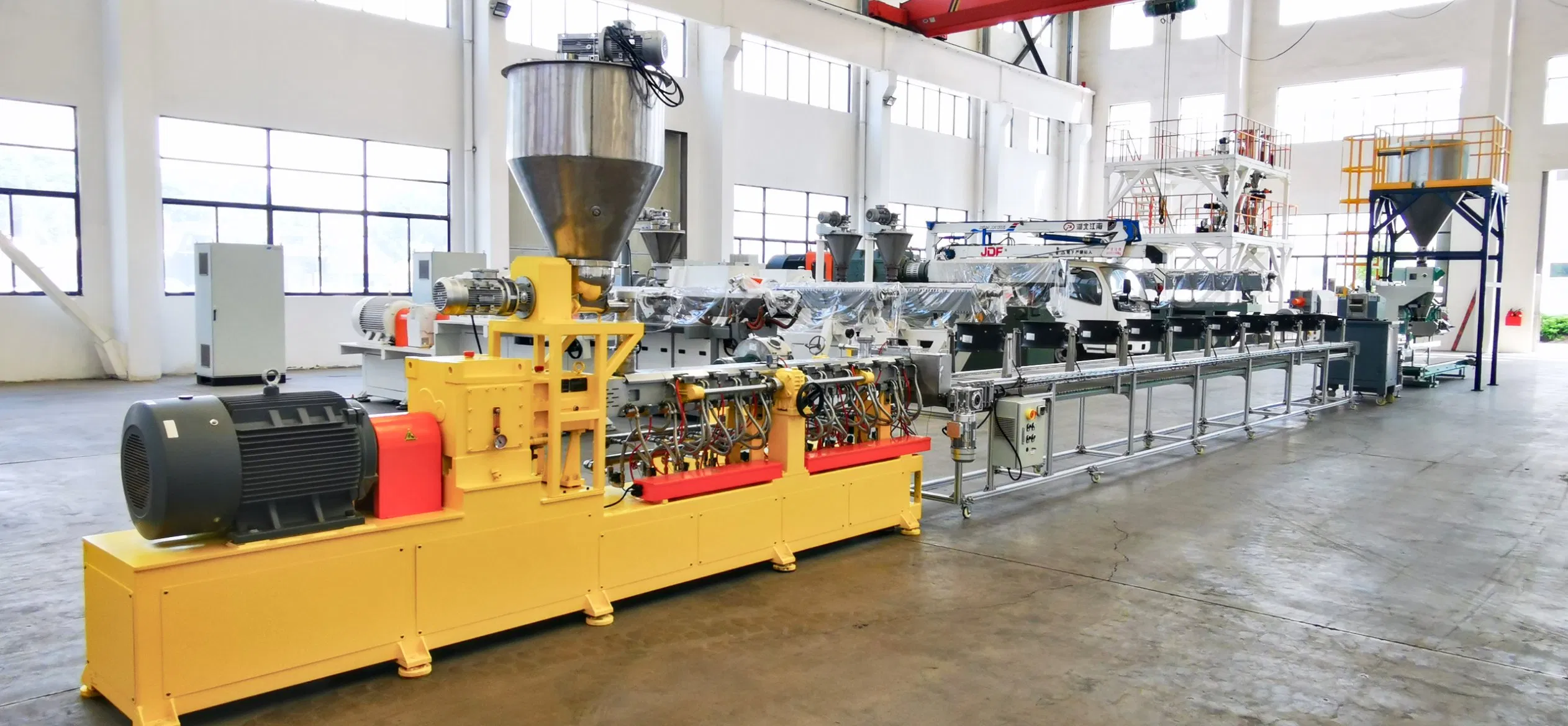 Biodegradable Extruder Plastic Making Machine Granulator Machine Pelletizer Machine