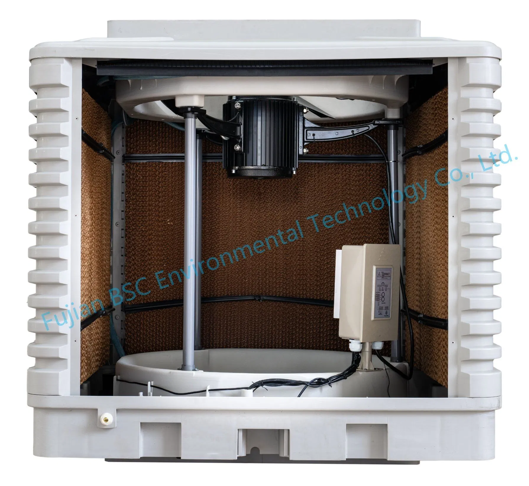 High-Efficiency Industrial Air Cooling System with Smart Features