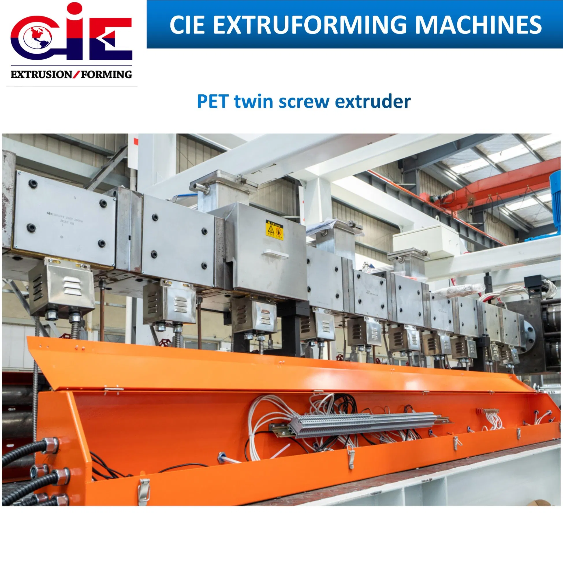 High Quality Plastic Sheet Extrusion Line Transparent Colored RPET PP PS Sheet Extruder
