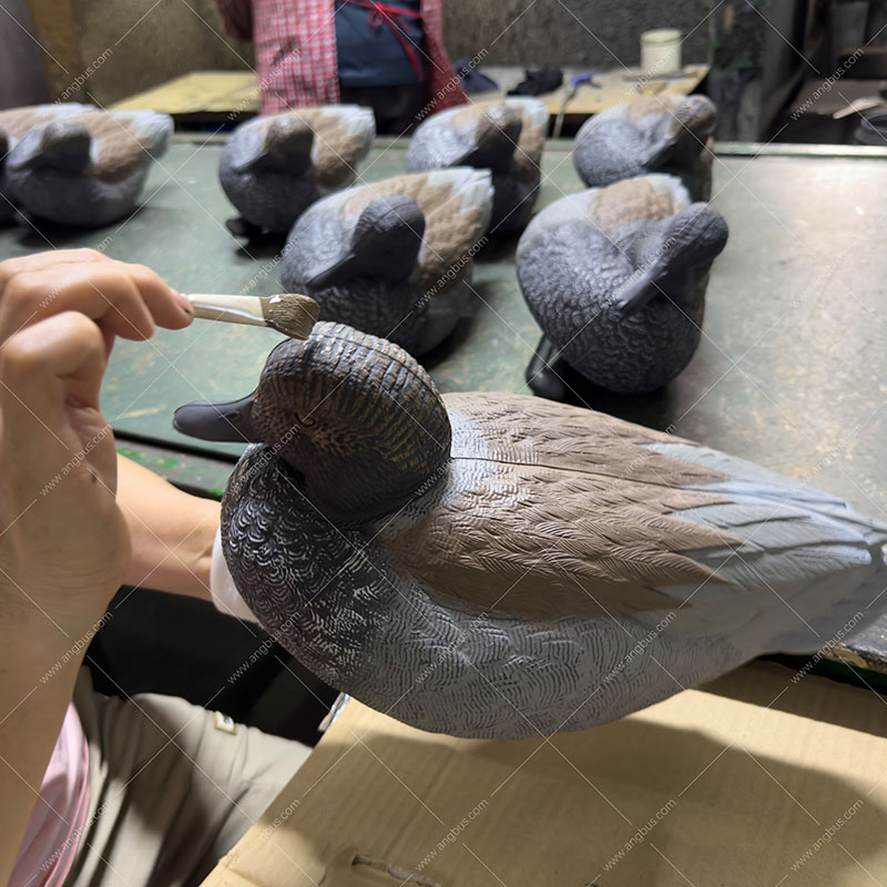 Custom Simulation Duck Decoys High Precision Plastic Blow Molding Manufacturing