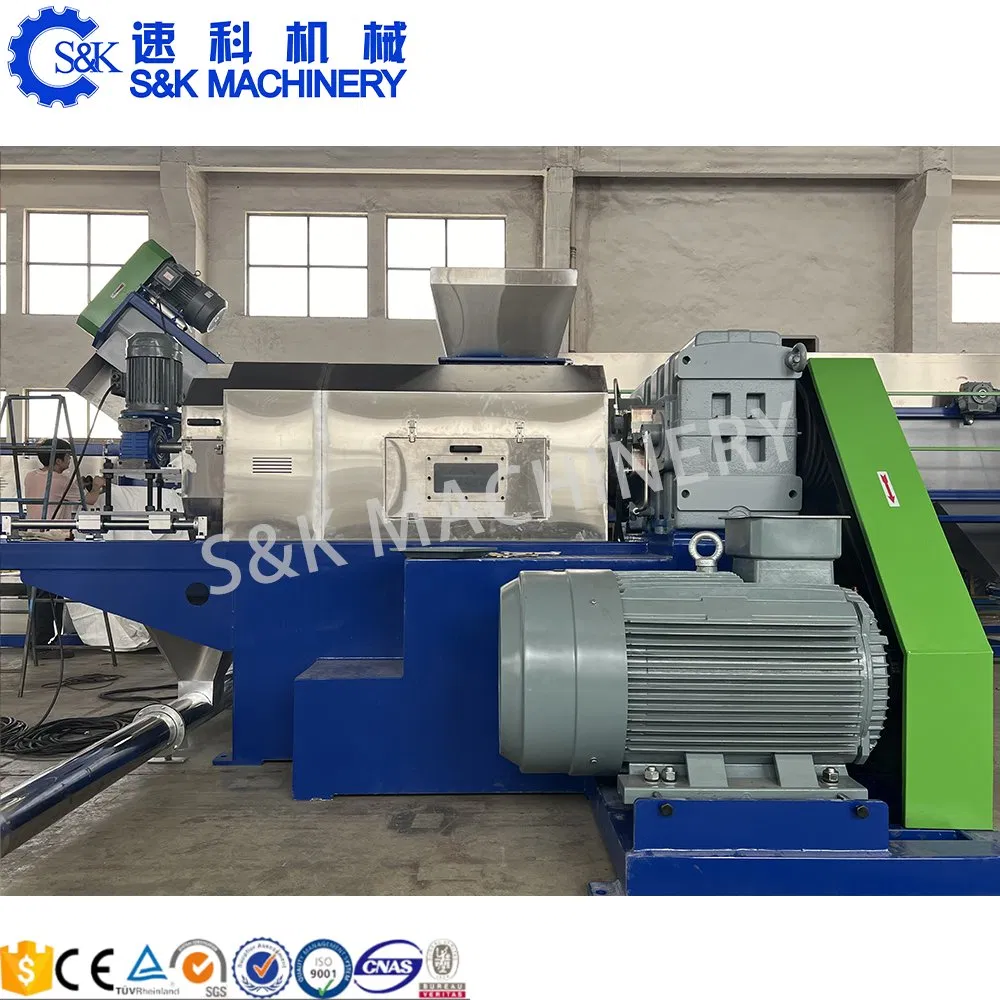 Automatic PE PP HDPE Pellet Pet Plastic Film Woven Jumbo Bag Bottles Waste Washing Recycling Machine