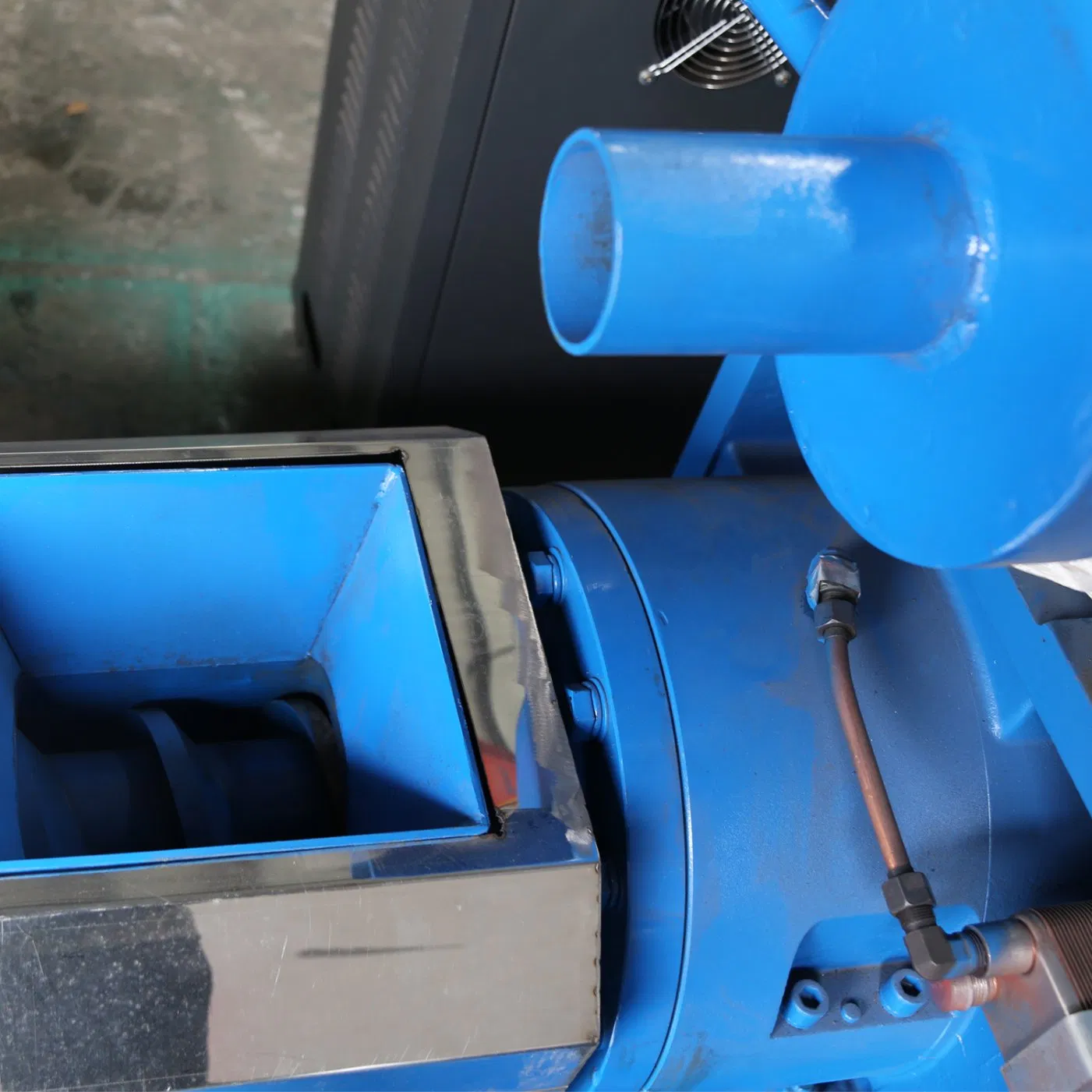 Plastic Pelletizing Machine Three Stage Plastic Granulator Film Recycling Granulation