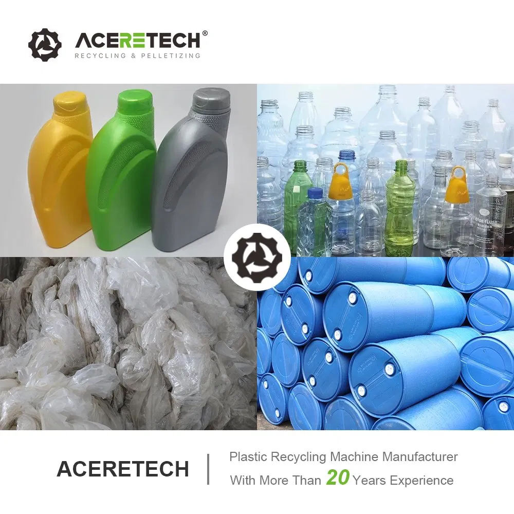 High Output Plastic Films/Pet Bottles/HDPE Milk Bottles Recycling Crusher Machine Price