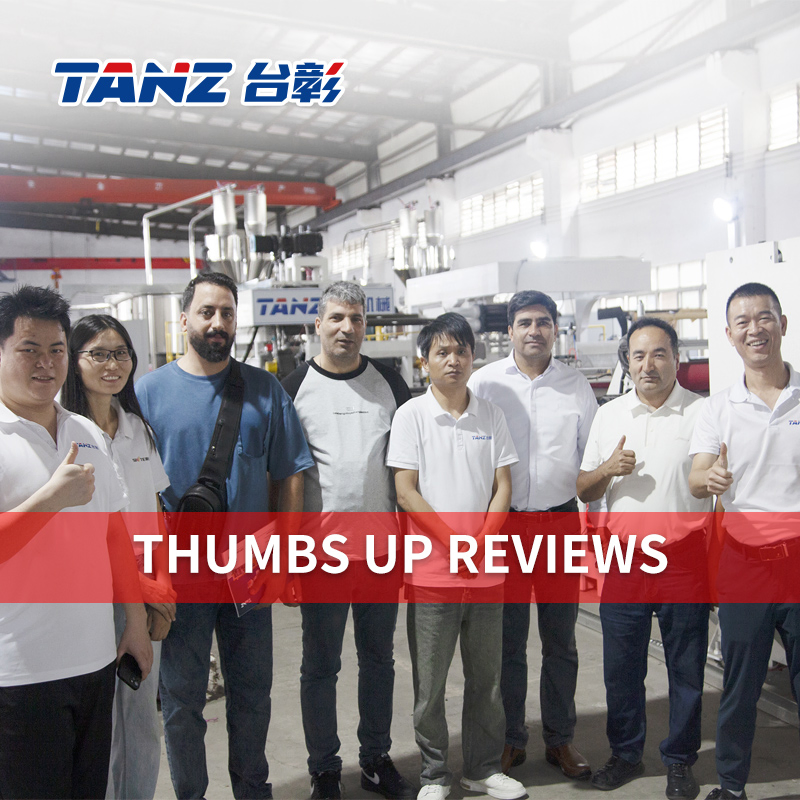 Tan Z Single Screw PP Sheet Extrusion Line Plastic Sheet Extruder Machine out Put 450kgs One Hour Running Stable Custom Made Factory Sale High Profit