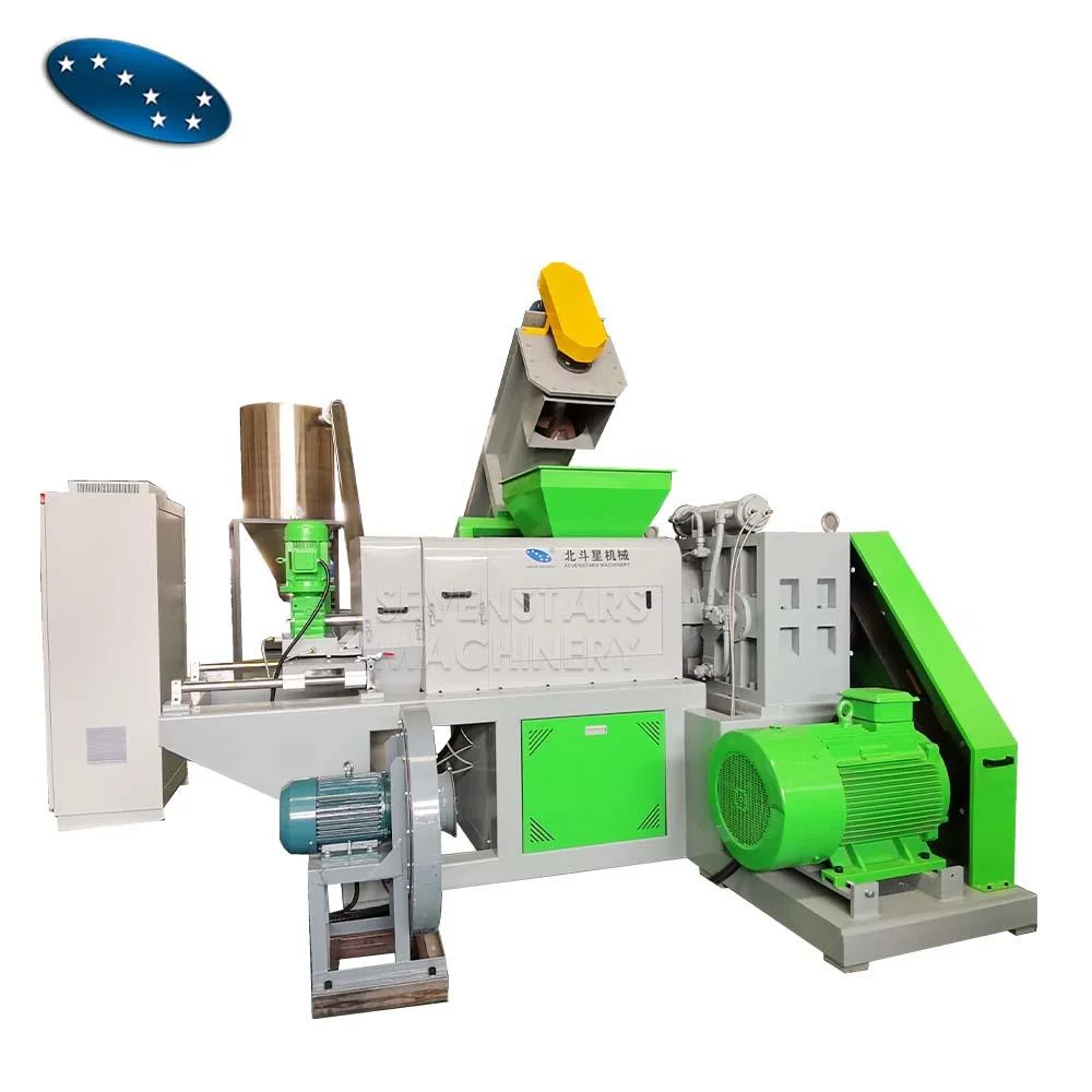 Sevenstars Plastic PP Raffia Bags Squeezer Machine Plastic Recycling Drying Machine