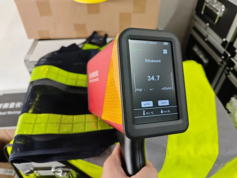 Traffic reflective measurement application