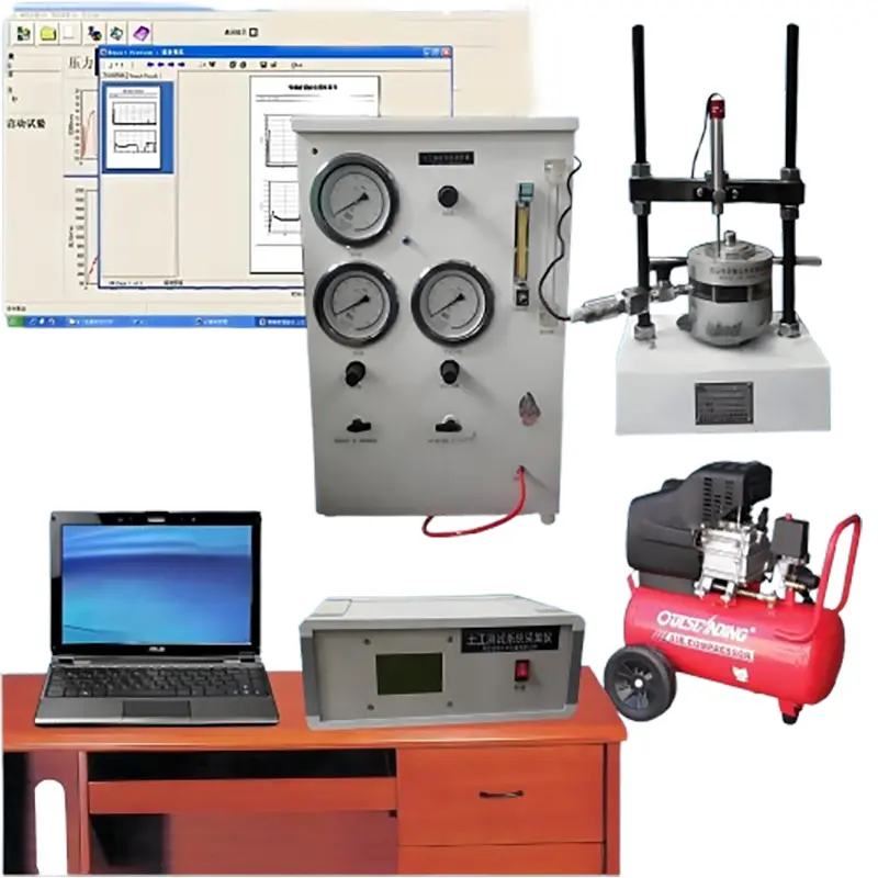 Custom Soil Static Lateral Pressure Coefficient Tester for Soil Lab Testing Axial loading 0-10kN Manufacturer, Quotes