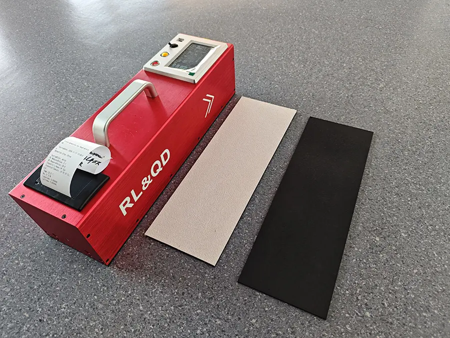 Reflectivity Tester Feature