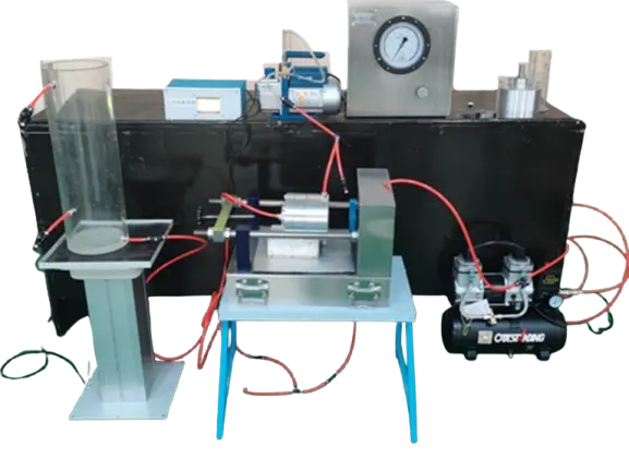 Pinhole Test Equipment Diagram