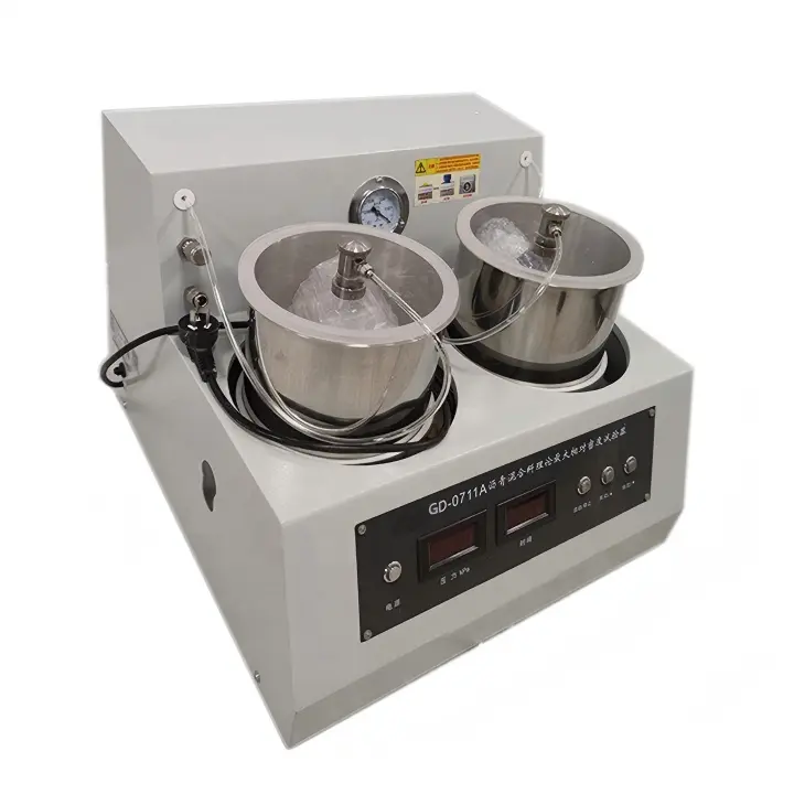 Custom Laboratory Double Barrels Theoretical Maximum Specific Gravity Density Tester for Asphalt Mixture Manufacturers, Pricelist