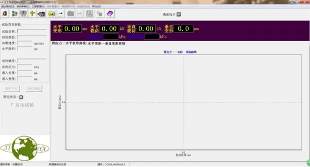 Direct Shear Tester Parameter