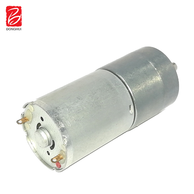 High Quality 25mm Permanent Magnet Gear Motor 12v 24v DC Motor