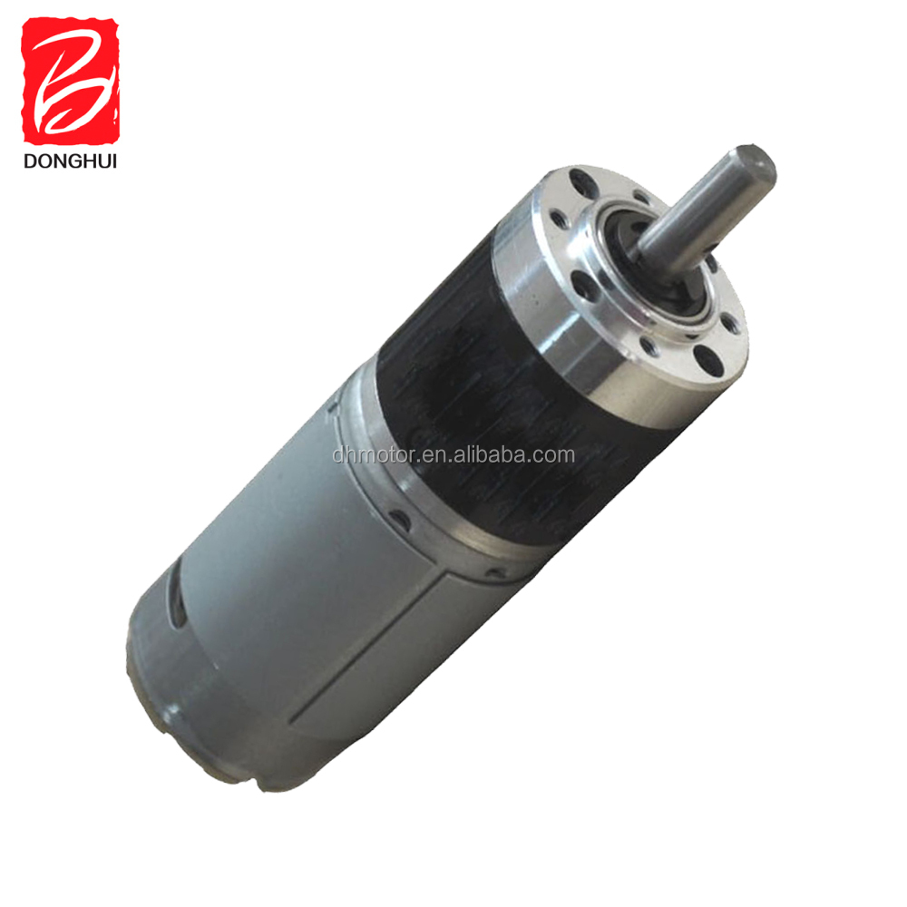 OEM China Factory  12/24V  15-200rpm  50kg Planetary Micro Dc Brushed Gear Motor for Linear Actuator with Gearbox DGP36-555