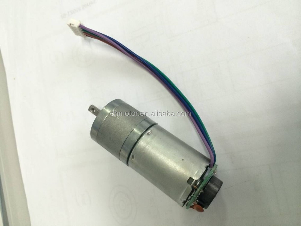 High Torque 25mm 12V DC Motor 100 :1 Gear Ratio 12V 60 RPM 100 RPM 5A Continuous 24V Permanent Magnet Brush Gear Motor RoHS