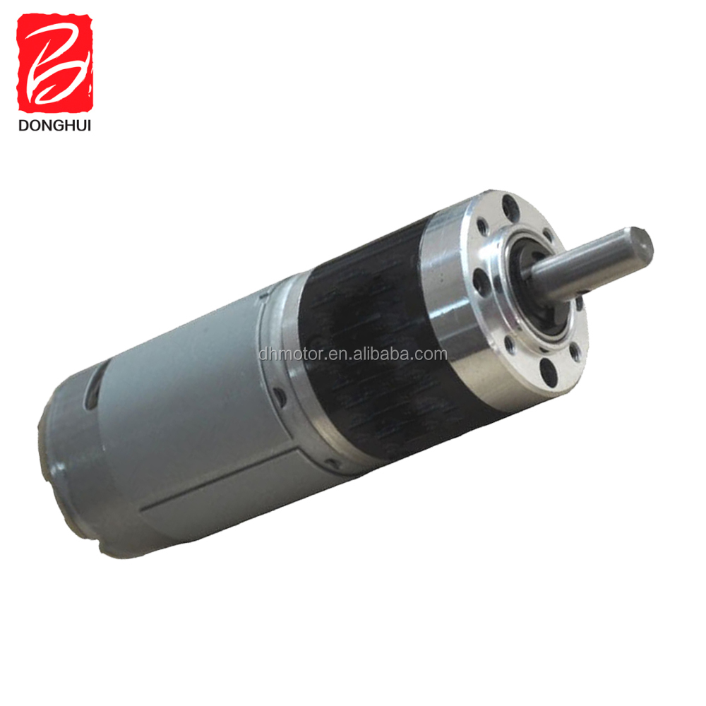 OEM China Factory  12/24V  15-200rpm  50kg Planetary Micro Dc Brushed Gear Motor for Linear Actuator with Gearbox DGP36-555