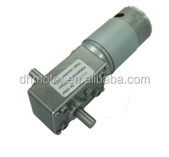 High Rpm 5-500rom High Torque 5kg 12v Dc Motor Double Output Shaft 370motor
